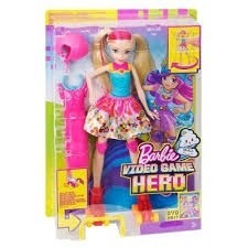 Barbie En Un Mundo De Video Juegos Con Patines Luminosos