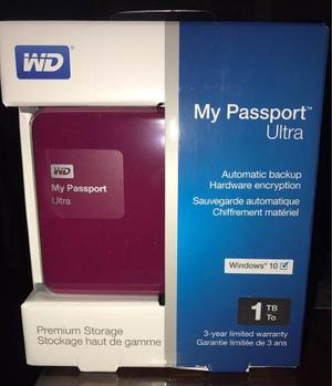 Disco Duro Externo Western Digital - My Passport Ultra 1tb