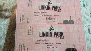 Entrada Linkin Park Oriente