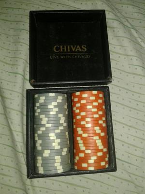 Fichas de Poker Chivas Regal