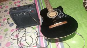 Guitarra Electroacustica Y Amplificador