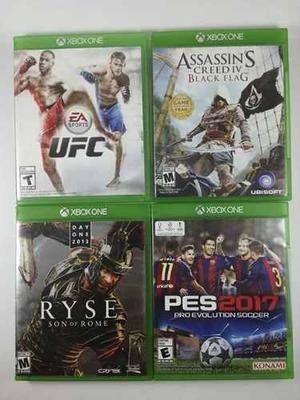 Juegos Xbox One - Pes  - Ufc - Ryse - Assassins Creed Iv
