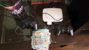 Playstation1+controles+memory Card+ Juegos