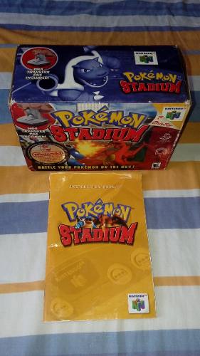Pokemon Stadium Caja Y Manual N64 Nintendo 64 No Zelda Smash