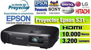 Proyector Epson Powerlite S31+ Envios A Todo El Peru
