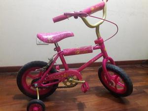 Bicicleta Barbie Aro 12 Usada Conservada