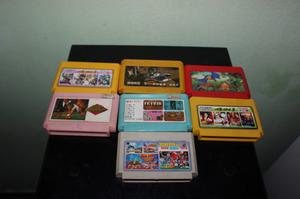 Lote De 7 Juegos Famicom Nintendo Nes Maxplay
