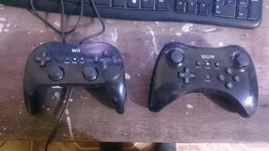 Mando Wiiu + Wii Pro Controller Originales