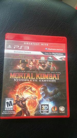 Ps3 Mortal Kombat