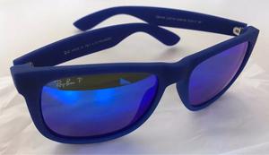 Ray Ban Justin Rb  Azul Degrade Luxotica 100% Italy