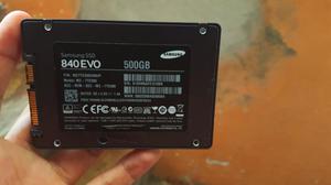 Remato!! Ssd Samsung 840evo 500 Gb