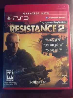 Resistance 2 Ps3 60 Soles Casi Nuevo