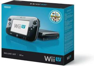 Wii U Deluxe Negro de 32 Gigas