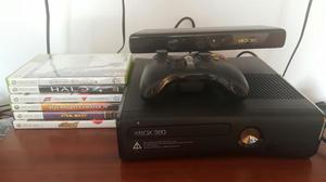 Xbox 360 Kinect con 6 Juegos Originales