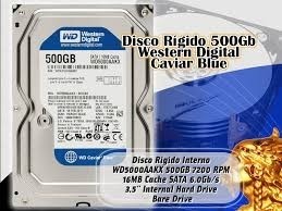 Disco Duro Wd Sata 500gb rpm