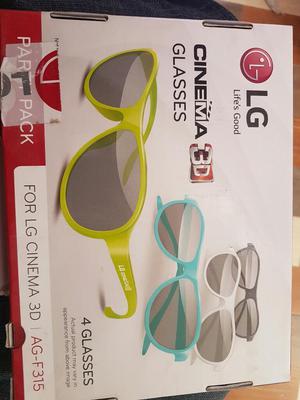 Lentes en 3d para Lg 4 Und.