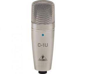Microfono Behringer C1U con entrada USB para grabación