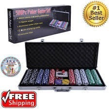 Poker Game Set 500 Pc. Maletín Incluido