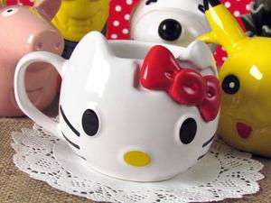 Taza Ceramica Hello Kitty Modelo 3d