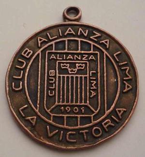 Club De Futbol Alianza Lima Medalla  Cobre Peru
