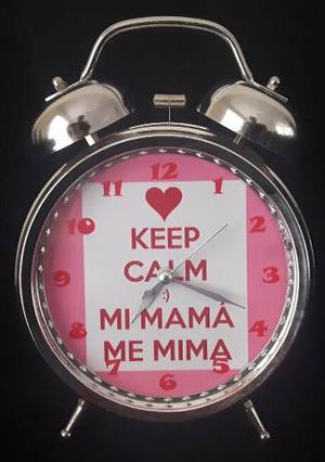Dia De La Madre Mama Reloj Despertador Est. Vintage Regalo