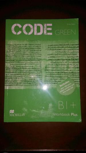 Workbook Code Green B1 incluye Cd