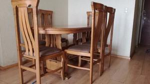 Juego De Comedor 6 Sillas