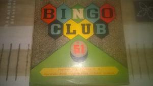 Antiguo Juego De Mesa Bingo Club