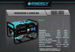 Generador A Gasolina w 6.5hpmonofasico 220v/60hz