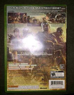 Juego Xbox 360 Gear Of War Iii