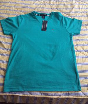 Polo Tommy Hilfiger Verde Talla S