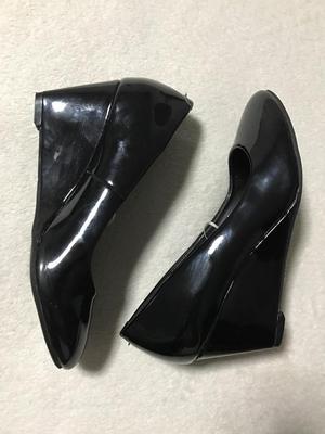 Zapatos Negros 35 Bata Charol