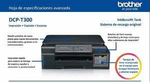 Impresora Multifuncional Dcp-t300