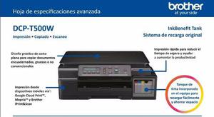 Impresora Multifuncional Dcp-t500w