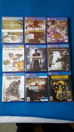 Juegos de Ps4 Originales