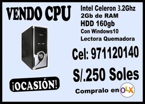 VENDO CPU Intel Celeron de 3.2Ghz