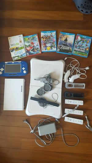 Wii U con Juegos, Controles Y Accesorios