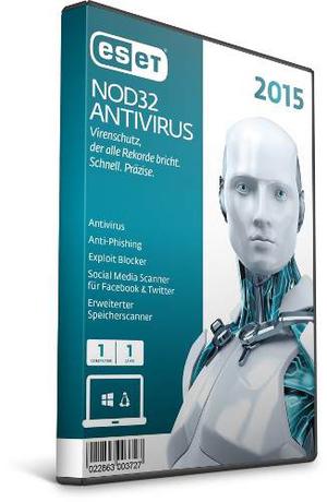 Antivirus Nod 32 Eset  Pcs - Factura Caja