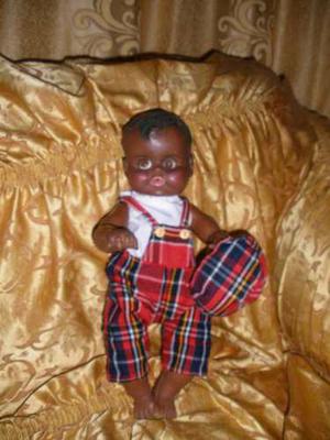 Muñeco Antiguo Negro,,,,,de Coleccion