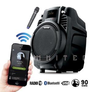 Parlante Bluetooth Portable Potencia 90W USB SD FM Control