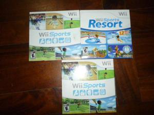 Estuche Carton Wii Sports Resort