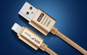 Golf - Cable Mfi Lightning Iphone 5/5s/6/6s/6pl/7 3 Metros