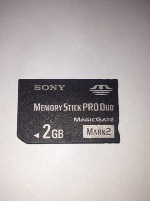 Memoria Sony 2gb Oro Duo Psp