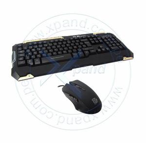 Teclado Y Mouse Gamer Ttesports Commander Gaming Gear Combo,