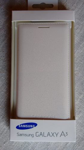Flip Cover Samsung Galaxy A3! White Color Original!