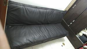 Vendo Sofá Cama, Color Negro.