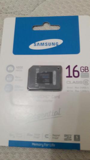 Memoria de 16 Gb Samsung, Clase 6
