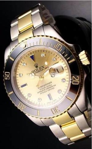 Reloj Rolex Ferragamo Armani Omega Cartier Lujo Nuevos Caja