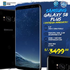 Samsung Galaxy S8 PLUS Libre de Fábrica Nuevo Caja Sellada