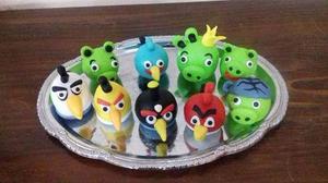 Angry Bird - Muñecos Fondant Para Torta